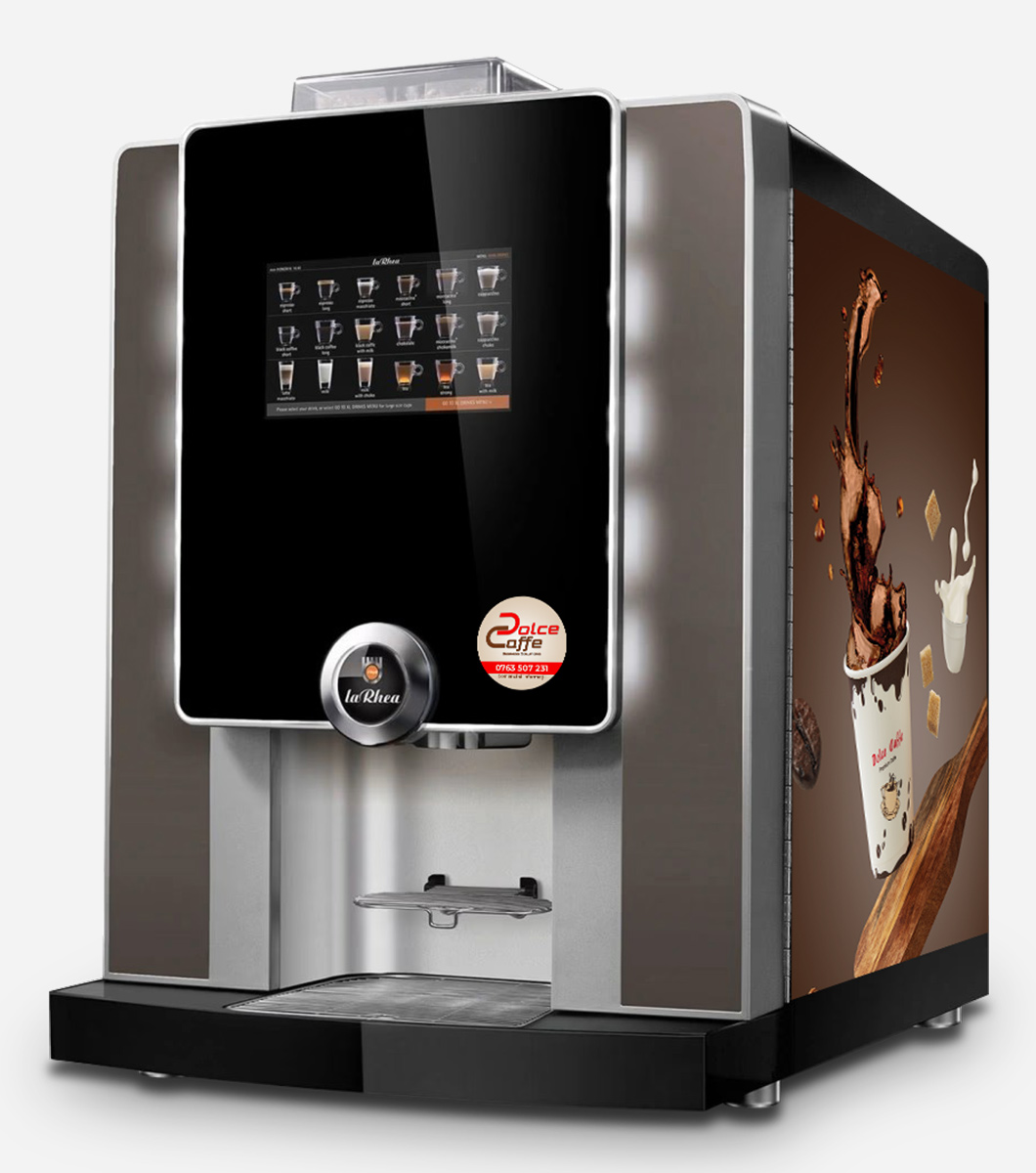 Dolce Caffe - LaRhea Variplus Grande aparat cafea premium cu 48 selecții