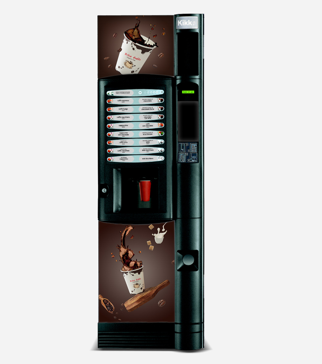 Dolce Caffe - Necta Kikko automat cafea compact cu 16 selecții